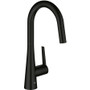 Grohe Zedra 1.75 GPM Single Hole Pull Down Kitchen Faucet with SilkMove Technology