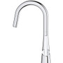 Grohe Zedra 1.75 GPM Single Hole Pull Down Kitchen Faucet with SilkMove Technology