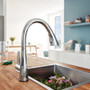 Grohe Zedra 1.75 GPM Single Hole Pull Down Bar Faucet with SilkMove Technology