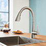 Grohe Zedra 1.75 GPM Single Hole Pull Down Bar Faucet with SilkMove Technology