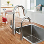 Grohe Zedra 1.75 GPM Single Hole Pull Down Bar Faucet with SilkMove Technology