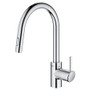 Grohe Concetto 1.5 GPM Single Hole Pull Down Kitchen Faucet