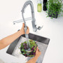 Grohe Eurocube Pre-Rinse Kitchen Faucet with 2-Function Toggle Sprayer