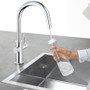 Grohe Blue 2.0 1.75 GPM Single Hole Pull Out Kitchen Faucet and Cooling Unit for Chilled and Sparkling Water