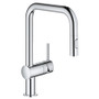 Grohe Minta 1.75 GPM Single Hole Pull Down Kitchen Faucet
