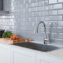 Grohe Zedra 1.75 GPM Single Hole Pull Down Touch Activated Kitchen Faucet with SilkMove Technology