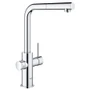 Grohe Blue 1.75 GPM Single Hole Pull Out Kitchen Faucet and Cooling Unit for Chilled and Sparkling Water