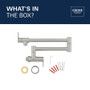 Grohe Zedra 1.75 GPM Wall Mounted Pot Filler