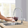 Grohe Minta 1.75 GPM Single Hole Pull Down Kitchen Faucet with On/Off Touch Activation