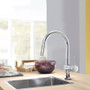 Grohe Minta 1.75 GPM Single Hole Pull Down Kitchen Faucet with On/Off Touch Activation