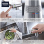 Grohe Zedra SmartControl 1.75 GPM Single Hole Pull Out Kitchen Faucet