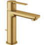 Grohe Lineare 1.2 GPM Single Hole Bathroom Faucet with SilkMove, StarLight, AquaGlide, and QuickFix Technologies - Includes Pop-Up Drain Assembly