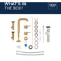 Grohe Essence 1.2 GPM Widespread Bathroom Faucet with SilkMove, QuickFix, and EcoJoy Technology