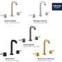 Grohe Essence 1.2 GPM Widespread Bathroom Faucet with SilkMove, QuickFix, and EcoJoy Technology