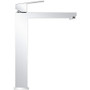 Grohe Eurocube 1.2 GPM Single Hole Bathroom Faucet with SilkMove, StarLight, EcoJoy, and QuickFix Technologies