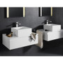 Grohe Eurocube 1.2 GPM Single Hole Bathroom Faucet with SilkMove, StarLight, EcoJoy, and QuickFix Technologies
