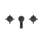 Grohe Atrio New 1.2 GPM Wall Mounted Widespread Bathroom Faucet - Less Handles