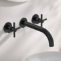 Grohe Atrio New 1.2 GPM Wall Mounted Widespread Bathroom Faucet - Less Handles