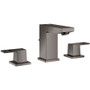 Grohe Eurocube 1.2 GPM Widespread Bathroom Faucet with StarLight, EcoJoy, and QuickFix Technologies - Includes Pop-Up Drain Assembly