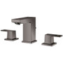 Grohe Eurocube 1.2 GPM Widespread Bathroom Faucet with StarLight, EcoJoy, and QuickFix Technologies - Includes Pop-Up Drain Assembly