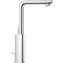 Grohe Lineare 1.2 GPM Single Hole Bathroom Faucet with SilkMove, StarLight, AquaGlide, and QuickFix Technologies - Includes Pop-Up Drain Assembly