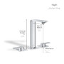 Grohe Allure New 1.2 GPM Widespread Bathroom Faucet