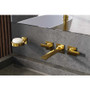 Grohe Allure New 1.2 GPM Wall Mounted Widespread Bathroom Faucet