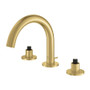 Grohe Atrio New 1.2 GPM Widespread Bathroom Faucet with Pop-Up Drain Assembly - Less Handles