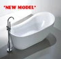 Royal Figo 55 inch Freestanding Bathtub end drain**Designer's pick