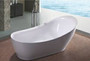 Royal Figo 55 inch Freestanding Bathtub end drain**Designer's pick