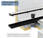 Tido 30" Linear Shower Drain with Tile-in Grate