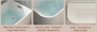 Royal Vero  59 inch Corner Freestanding Bathtub Left Hand Drain **New Model