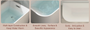 Royal Vero  59 inch Corner Freestanding Bathtub Left Hand Drain **New Model