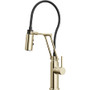 Brizo Odin 1.8 GPM Pre-Rinse Pull-Down Kitchen Faucet with Dual Jointed Articulating Arm and Magnetic Docking Spray Head
