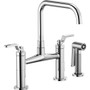 Brizo Litze Double Handle Bridge Kitchen Faucet