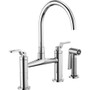 Brizo Litze Double Handle Bridge Kitchen Faucet