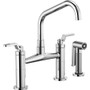 Brizo Litze Double Handle Bridge Kitchen Faucet