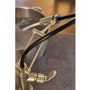 Brizo Litze Single Handle Articulating Kitchen Faucet with Industrial Handle
