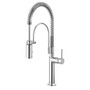 Brizo Odin 1.8 GPM Semi-Professional Kitchen Faucet with Two-function Wand - Less Handle