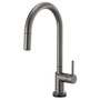 Brizo Odin 1.8 GPM Single Hole Pull Down Kitchen Faucet with Arc Spout - Less Handle