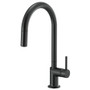 Brizo Odin 1.8 GPM Single Hole Pull Down Kitchen Faucet with Arc Spout - Less Handle