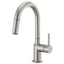 Brizo Odin 1.8 GPM Single Hole Pull Down Prep/Bar Faucet with Arc - Less Handle