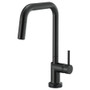 Brizo Odin 1.8 GPM Single Hole Pull Down Kitchen Faucet with Square Spout - Less Handle