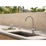 Brizo Odin 1.8 GPM Stainless Steel Outdoor Kitchen Faucet - Less Handle