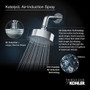 Kohler Castia Pressure Balanced Shower System with Shower Head and Handshower - Valves Included