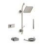 Kohler Parallel Custom Shower System Featuring Single Port Anthem Mechanical Valve with Trim and Shower Head