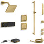 Kohler Parallel Electronic, Thermostatic Shower System with Shower Head, Hand Shower, Slide Bar, Bodysprays, Shower Arm, Hose, and Valve Trim