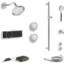 Kohler Artifacts Electronic, Thermostatic Shower System with Shower Head, Hand Shower, Slide Bar, Bodysprays, Shower Arm, Hose, and Valve Trim