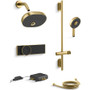 Kohler Statement Electronic, Thermostatic Shower System with Shower Head, Hand Shower, Slide Bar, Shower Arm, Hose, and Valve Trim