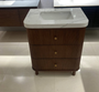 Royal Aries 30 inch Bathroom Vanity  Solid Teak Fluted Design